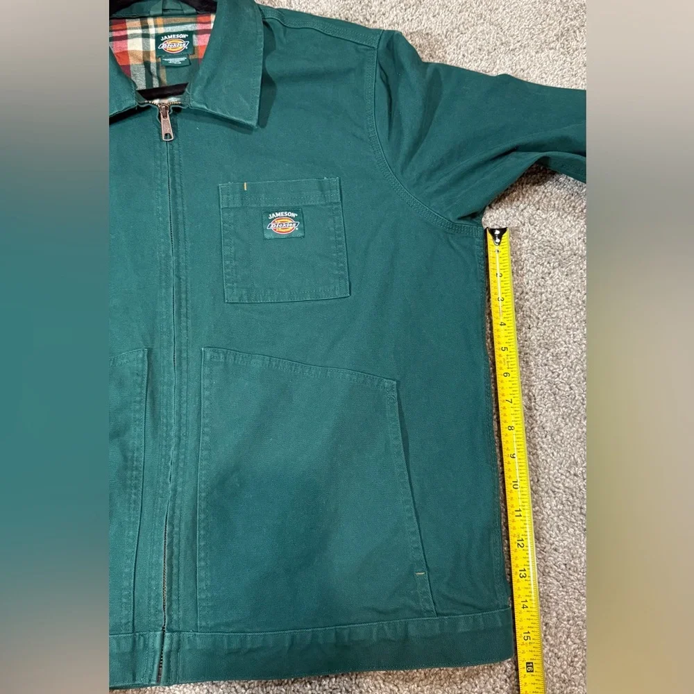 Dickies Men's Teal Shirt Jacket - Picture 11 of 13